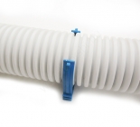 Kék rögzítő bilincs 75 mm átmérőjű FRS flexibilis csőhöz